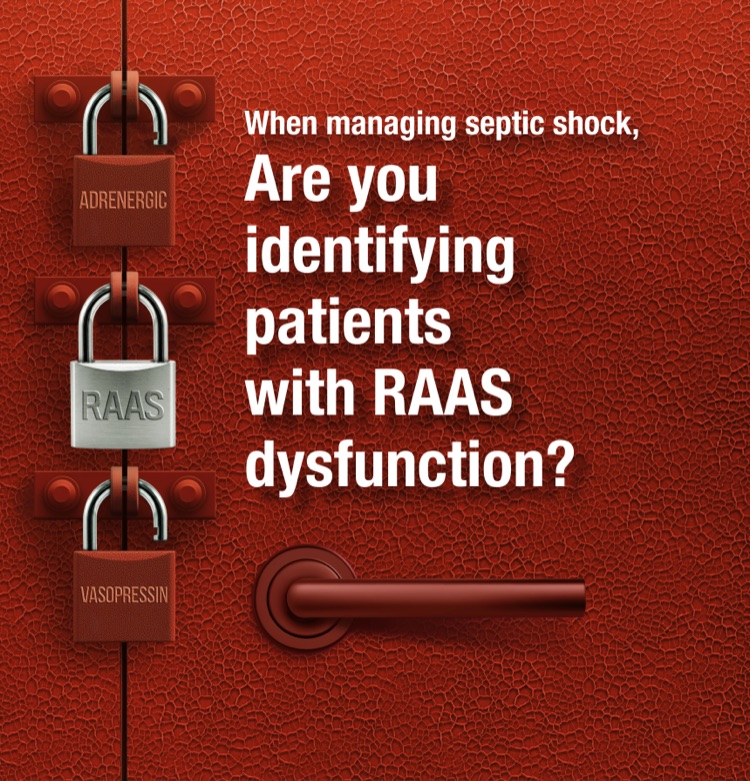 When managing septic shock, are you identifying patients with RAAS dysfunction?